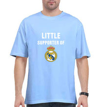 Load image into Gallery viewer, Little Supporter Real Madrid Oversized T-Shirt for Men-Baby Blue-Ektarfa.online
