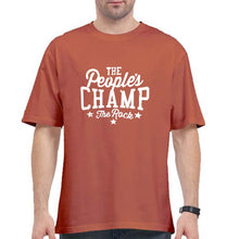 Load image into Gallery viewer, The Rock - The People&#39;s Champ Oversized T-Shirt for Men-Ektarfa.online
