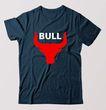 Load image into Gallery viewer, Bull T-Shirt for Men-Petrol Blue-Ektarfa.online
