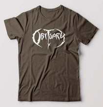 Load image into Gallery viewer, Obituary T-Shirt for Men-Olive Green-Ektarfa.online
