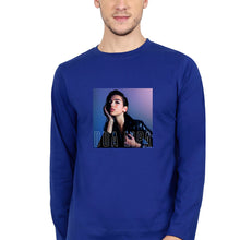 Load image into Gallery viewer, dua lipa Full Sleeves T-Shirt for Men-royal blue-Ektarfa.online
