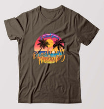 Load image into Gallery viewer, beach therapy T-Shirt for Men-Olive Green-Ektarfa.online
