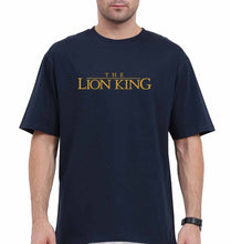 Load image into Gallery viewer, The loin king Oversized T-Shirt for Men-Navy Blue-Ektarfa.online
