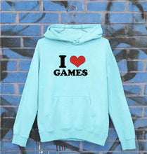 Load image into Gallery viewer, I LOVE GAMES Hoodie for Men/Women
