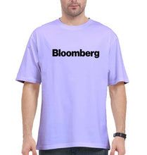 Load image into Gallery viewer, Bloomberg Oversized T-Shirt for Men-Lavender-Ektarfa.online
