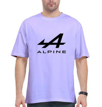Load image into Gallery viewer, Alpine Oversized T-Shirt for Men-Lavender-Ektarfa.online
