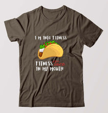 Load image into Gallery viewer, Taco T-Shirt for Men-Olive Green-Ektarfa.online

