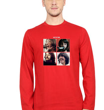 Load image into Gallery viewer, the beatles let it be Full Sleeves T-Shirt for Men-red-Ektarfa.online
