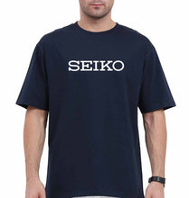 Load image into Gallery viewer, Seiko Oversized T-Shirt for Men-Navy Blue-Ektarfa.online
