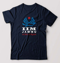 Load image into Gallery viewer, IIM Jammu T-Shirt for Men-Navy Blue-Ektarfa.online

