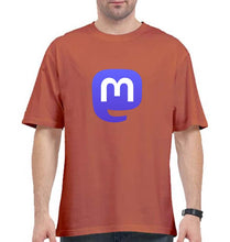 Load image into Gallery viewer, Mastodon Oversized T-Shirt for Men-Coral-Ektarfa.online
