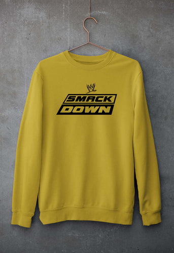 smackdown Unisex Sweatshirt for Men/Women-Mustard Yellow-Ektarfa.online