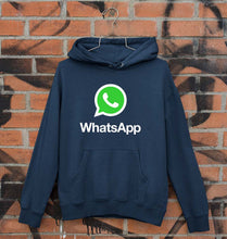Load image into Gallery viewer, WhatsApp Unisex Hoodie for Men/Women-Navy Blue-Ektarfa.online
