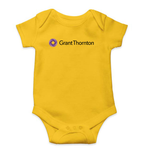 grant thornton Romper For Baby Boy/Girl-Yellow-Ektarfa.online