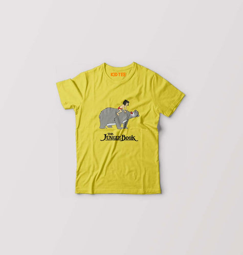 jungle book Kids T-Shirt for Boy/Girl-Yellow-Ektarfa.online