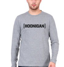 Load image into Gallery viewer, hoonigan Full Sleeves T-Shirt for Men-Grey Melange-Ektarfa.online
