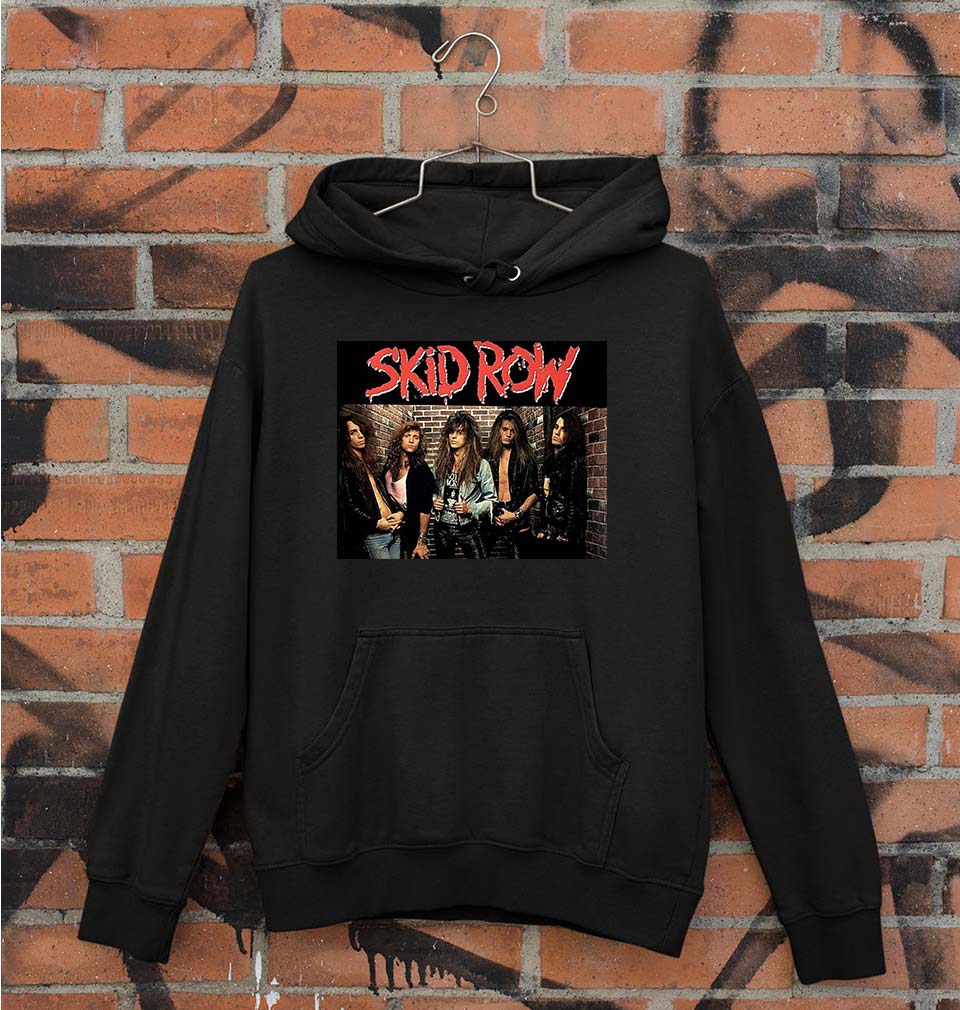 SKID ROW Unisex Hoodie for Men/Women-Black-Ektarfa.online