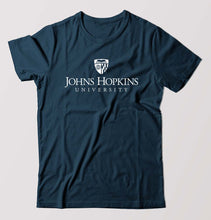 Load image into Gallery viewer, johns hopkins university T-Shirt for Men-Petrol Blue-Ektarfa.online
