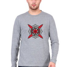 Load image into Gallery viewer, cm punk WWE Full Sleeves T-Shirt for Men-Grey Melange-Ektarfa.online
