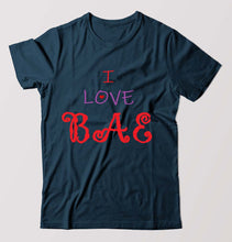 Load image into Gallery viewer, love BAE T-Shirt for Men-Petrol Blue-Ektarfa.online

