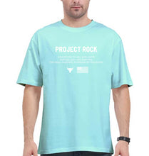 Load image into Gallery viewer, project rock Oversized T-Shirt for Men-Mint-Ektarfa.online
