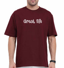 Load image into Gallery viewer, Great life Oversized T-Shirt for Men
