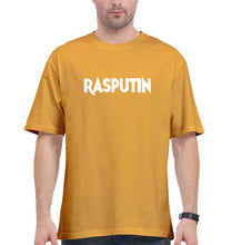 Load image into Gallery viewer, Rasputin Oversized T-Shirt for Men-Golden Yellow-Ektarfa.online

