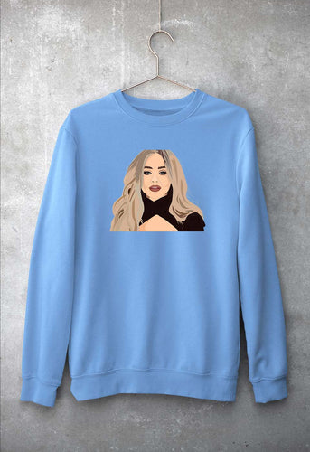 sabrina carpenter Unisex Sweatshirt for Men/Women-Baby Blue-Ektarfa.online