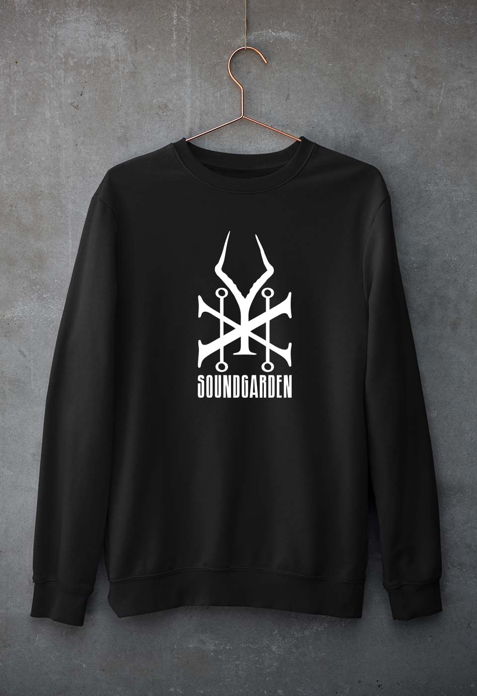 Soundgarden Sweatshirt for Men/Women-Black-Ektarfa.online
