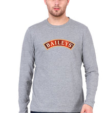 Load image into Gallery viewer, Baileys Full Sleeves T-Shirt for Men (Copy)-Grey Melange-Ektarfa.online
