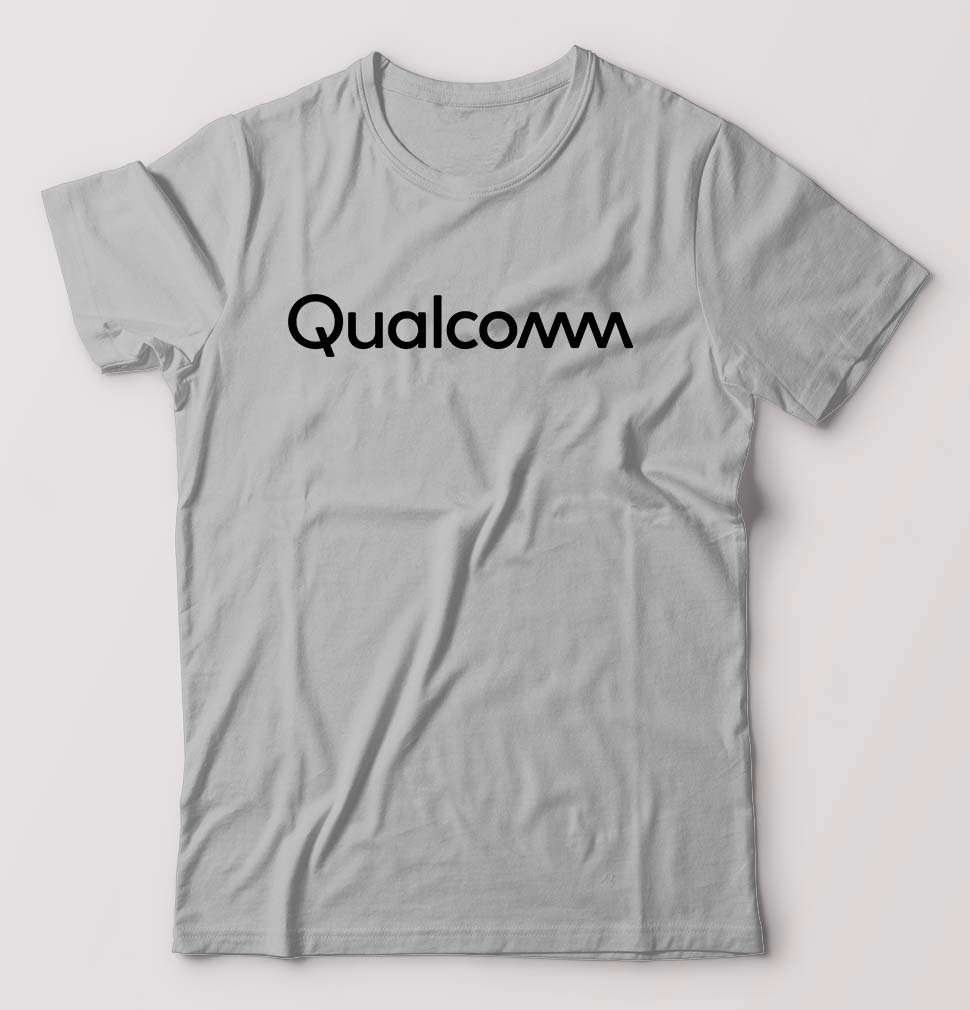 qualcomm T-Shirt for Men-Grey Melange-Ektarfa.online