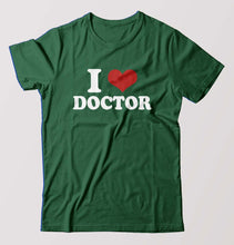 Load image into Gallery viewer, I LOVE DOCTOR T-Shirt for Men-Bottel Green-Ektarfa.online
