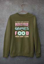 Load image into Gallery viewer, Anime Games or Food Sweatshirt for Men/Women
