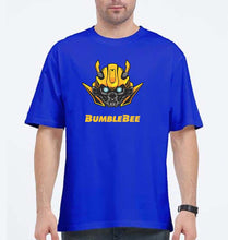 Load image into Gallery viewer, Transformers Bumblebee Oversized T-Shirt for Men-Royal Blue-Ektarfa.online
