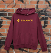 Load image into Gallery viewer, binance Unisex Hoodie for Men/Women-Maroon-Ektarfa.online
