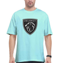 Load image into Gallery viewer, Peugeot Oversized T-Shirt for Men-Mint-Ektarfa.online
