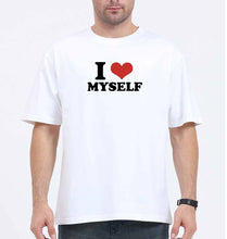 Load image into Gallery viewer, I LOVE MYSELF Oversized T-Shirt for Men
