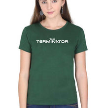 Load image into Gallery viewer, terminator T-Shirt for Women-Dark Green-Ektarfa.online

