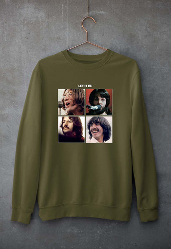 the beatles let it be Sweatshirt for Men/Women-Olive Green-Ektarfa.online
