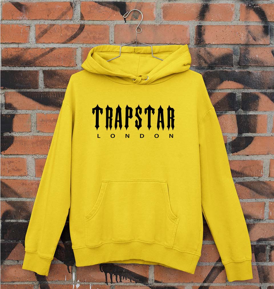 Trapstar Unisex Hoodie for Men/Women-Mustard Yellow-Ektarfa.online