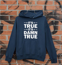 Load image into Gallery viewer, kurt angle it&#39;s true it&#39;s damn true Unisex Hoodie for Men/Women-Navy Blue-Ektarfa.online
