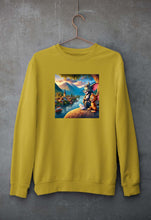 Load image into Gallery viewer, Tom and Jerry Unisex Sweatshirt for Men/Women-Mustard Yellow-Ektarfa.online
