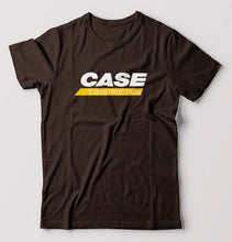 Load image into Gallery viewer, case construction T-Shirt for Men-Coffee Brown-Ektarfa.online
