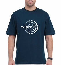 Load image into Gallery viewer, Wipro Oversized T-Shirt for Men-Petrol Blue-Ektarfa.online
