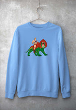 Load image into Gallery viewer, heman Sweatshirt for Men/Women-Baby Blue-Ektarfa.online

