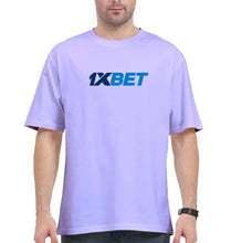 Load image into Gallery viewer, 1XBet Oversized T-Shirt for Men-Lavender-Ektarfa.online
