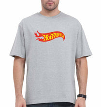 Load image into Gallery viewer, hot wheels Oversized T-Shirt for Men-Grey-Ektarfa.online
