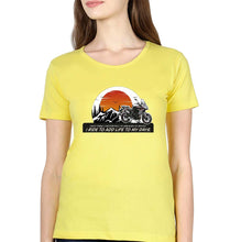 Load image into Gallery viewer, Ride T-Shirt for Women-Yellow-Ektarfa.online
