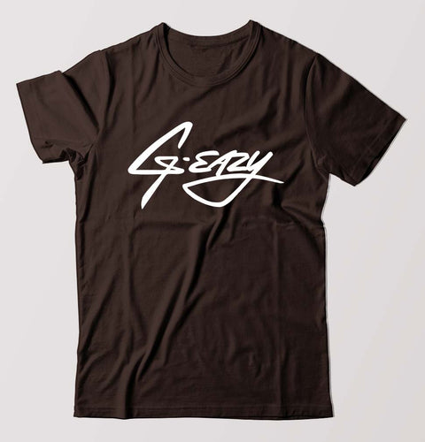 g-eazy T-Shirt for Men-Coffee Brown-Ektarfa.online