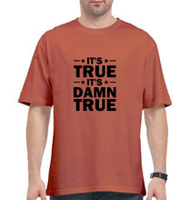 Load image into Gallery viewer, kurt angle it&#39;s true it&#39;s damn true Oversized T-Shirt for Men-Ektarfa.online
